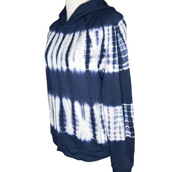 Madewell Blue (Re)sourced Blue Cotton Retro Hoodie Sweatshirt Size Small - Picture 4 of 9